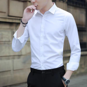 áo sơ mi công sở nam trắng trơn